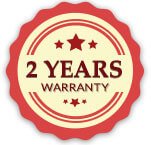2 Years warranty